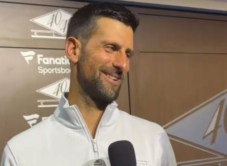 “You know the answer,” Djokovic deflects Sinner comparison with a smile Djokovic