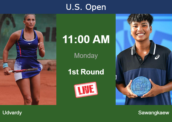 Monday Live Streaming Panna Udvardy vs Mananchaya Sawangkaew