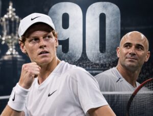 Atp Rankings Jannik Sinner Reaches 90 Weeks At World Number One As Andre Agassi Nears
