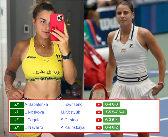 Aryna Sabalenka Emma Navarro who win info