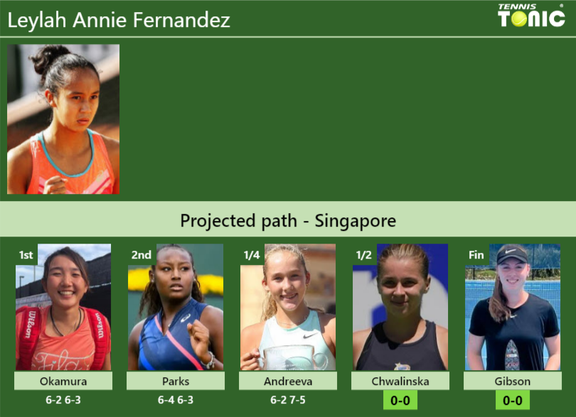 Leylah Annie Fernandez Stats info