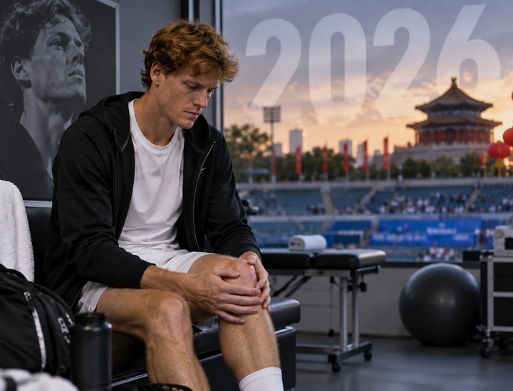 My Knee Is Not Where I Would Like It To Be Jannik Sinner Withdraws From 2026 China Open