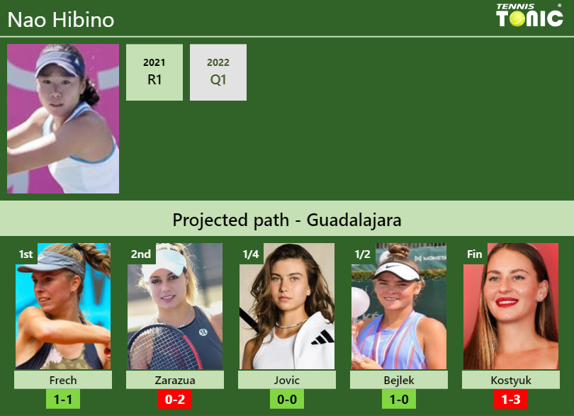 Nao Hibino Stats info