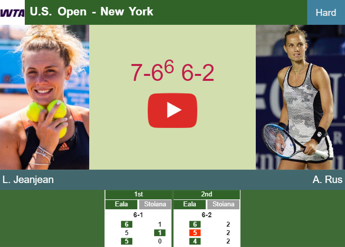 Leolia Jeanjean aces Rus in the 1st round to battle vs Potapova. HIGHLIGHTS – U.S. OPEN RESULTS Prediction-and-head-to-head-Leolia-Jeanjean-vs-Arantxa-Rus