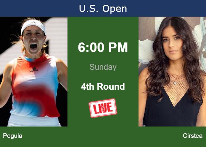 How to watch Pegula vs. Cirstea on live streaming at the U.S. Open on Sunday Saturday Live Streaming Jessica Pegula vs Sorana Cirstea