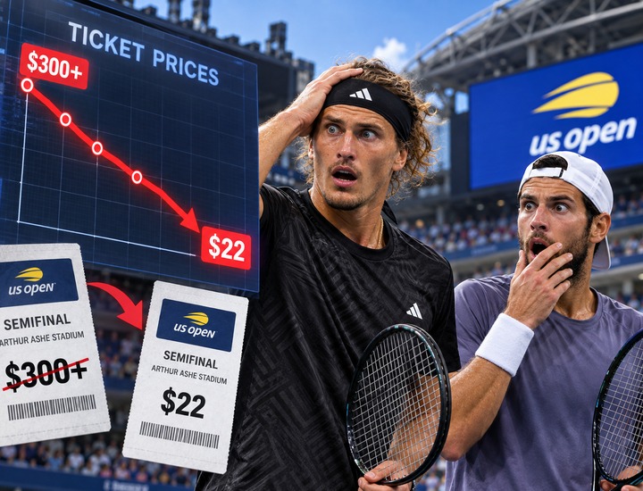 Us Open Semifinal Tickets Plunge To 22 For Alexander Zverev Clash 20260911 212558