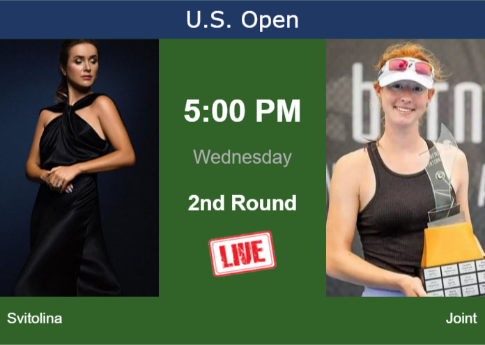 Wednesday Live Streaming Elina Svitolina vs Maya Joint