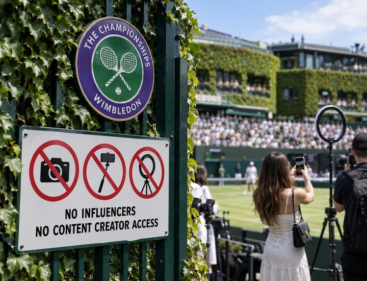 Wimbledon bans influencer credentials for next summer after US Open controversies Wimbledon Bans Influencer Credentials For Next Summer After Us Open Controversies 20260907 094556