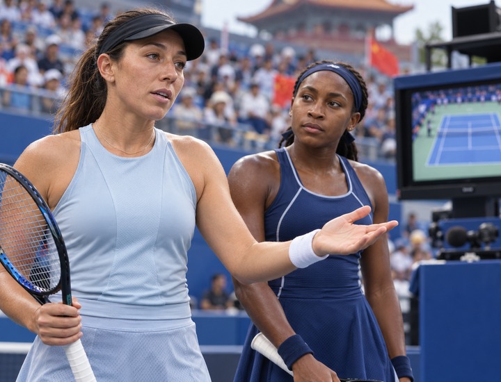 Jessica Pegula Defends Coco Gauff Amid China Open Video Review Backlash