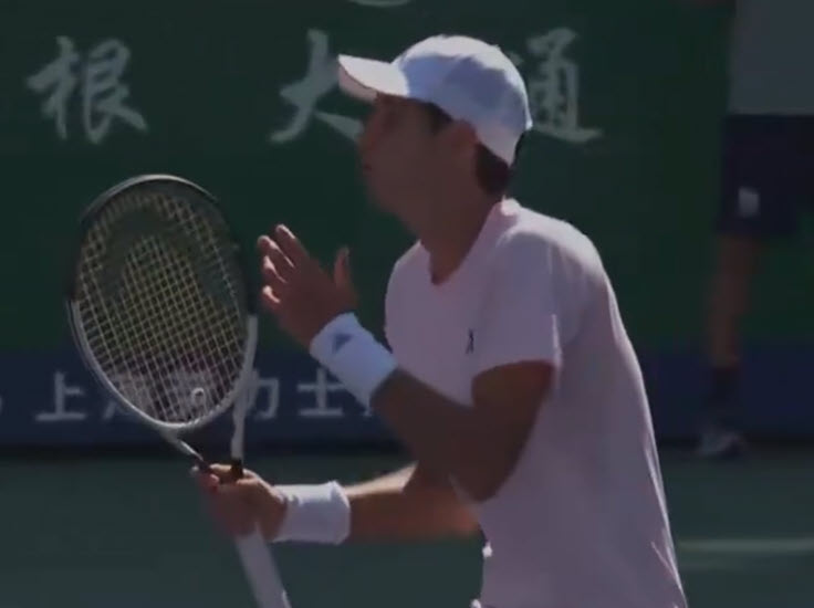 Rafael Jodar receives code violation in Shanghai after outburst at ball kid Jodar