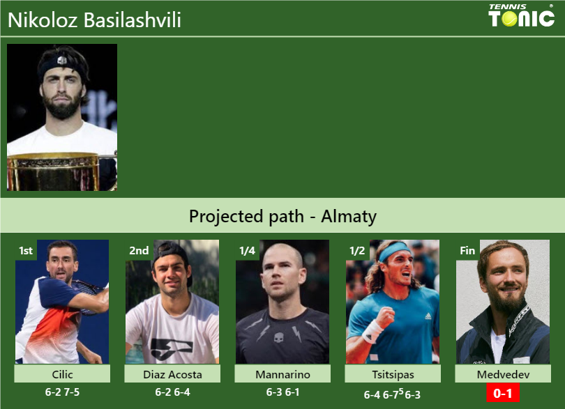 Nikoloz Basilashvili Stats info