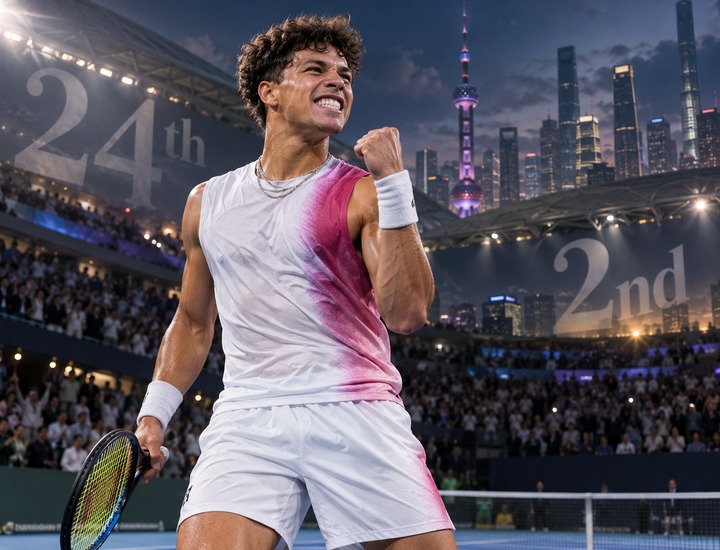 On His 24th Birthday Ben Shelton Qualifies For The Atp Finals For The 2nd Time After Winning Match In Shanghai