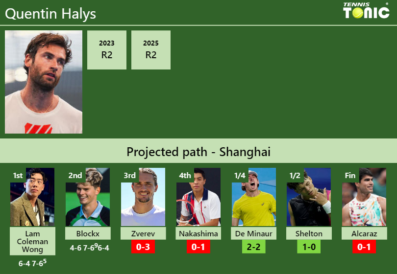 Quentin Halys Stats info