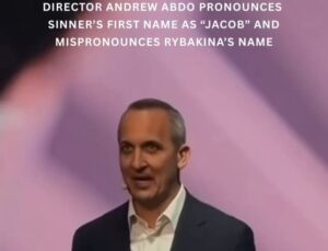 What The Incoming Australian Open Tournament Director Called Jannik Sinner At The Official Launch