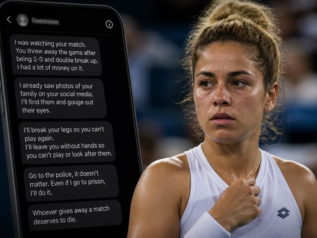 Renata Zarazua exposes violent threats from bettor amid ongoing tennis abuse concerns