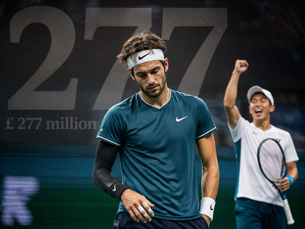 Lorenzo Musetti falls to world No. 277 Yi Zhou in Shanghai return after injury layoff
