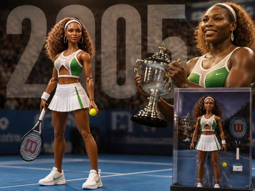 Mattel releases new Serena Williams Barbie inspired by 2005 Australian Open triumph
