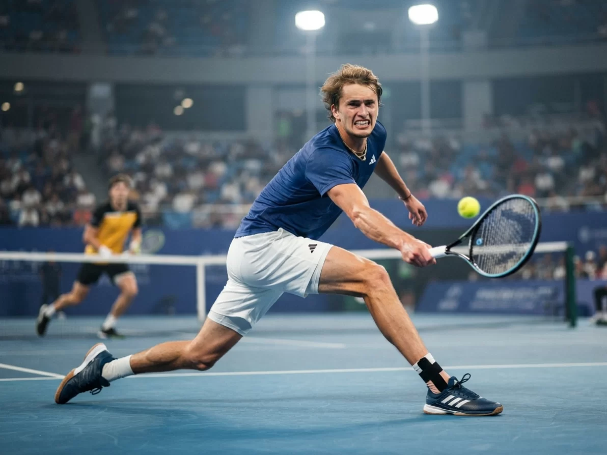 Alexander Zverev battles past Alexander Bublik despite ankle trouble in Shanghai Alexander Zverev battles past Alexander Bublik despite ankle trouble in Shanghai