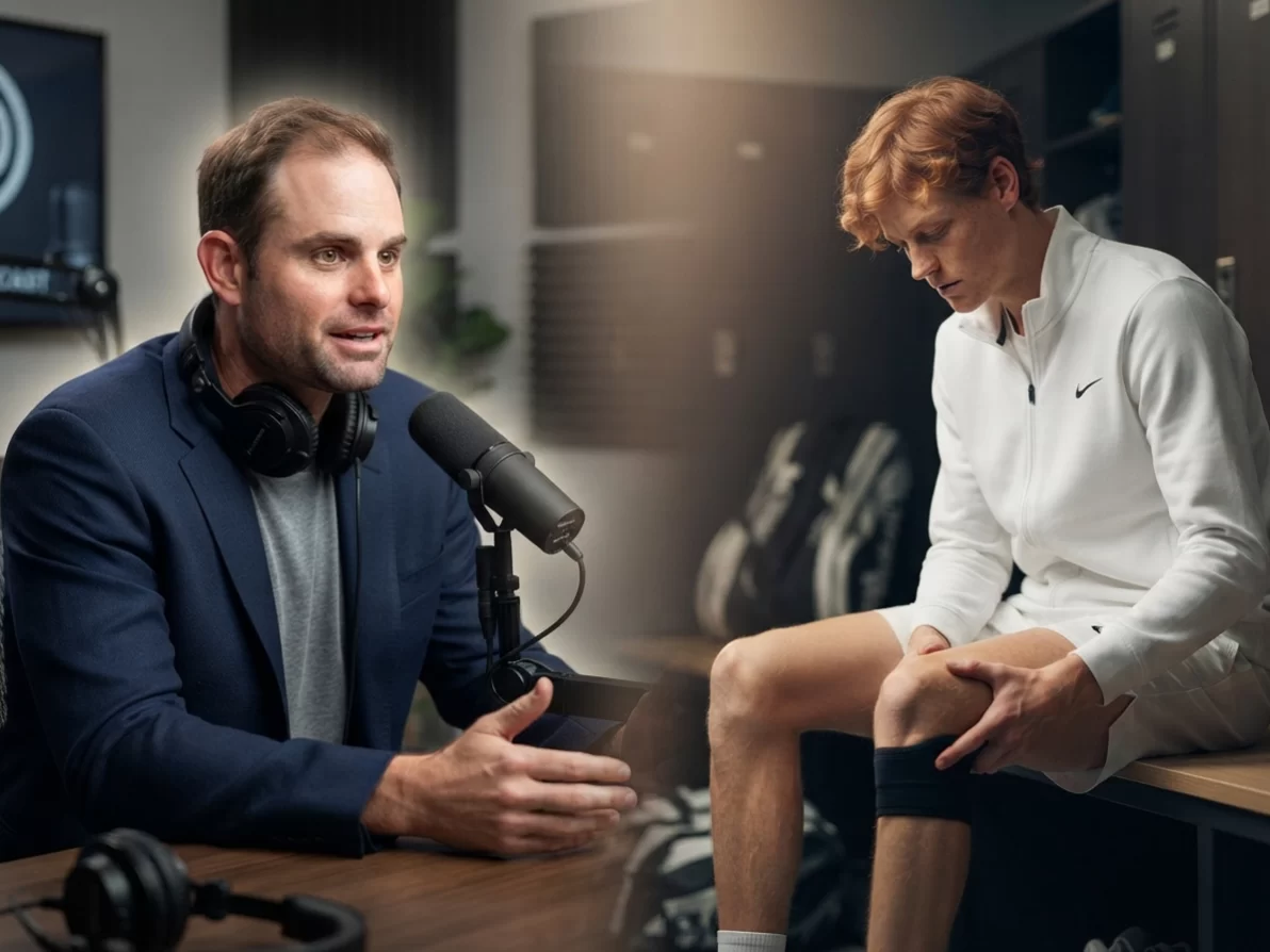 Andy Roddick backs Jannik Sinner over privacy after season-ending knee injury Andy Roddick backs Jannik Sinner over privacy after season-ending knee injury