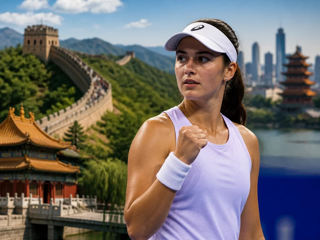 Iva Jovic embraces local culture during strong run across China