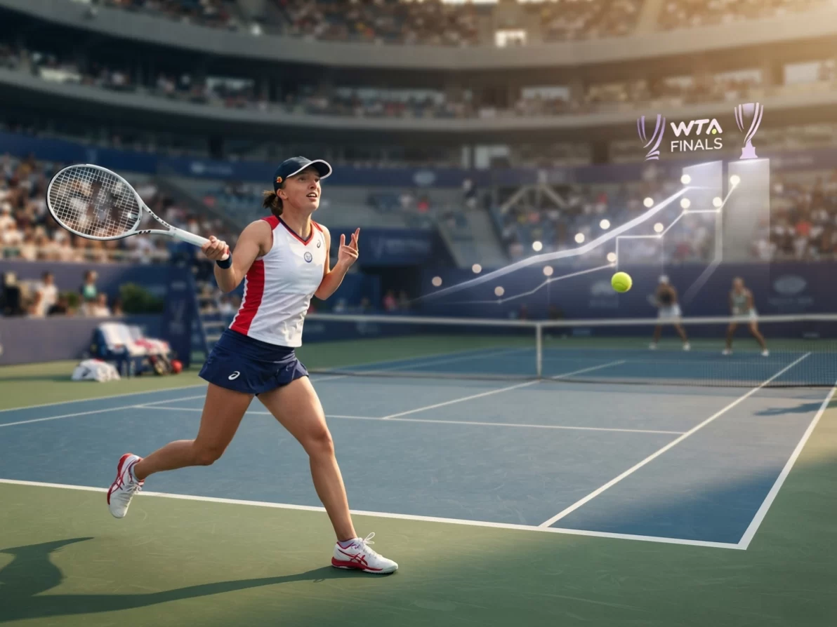 Iga Swiatek closes in on WTA Finals berth following Karolina Muchova defeat in Wuhan Iga Swiatek closes in on WTA Finals berth following Karolina Muchova defeat in Wuhan