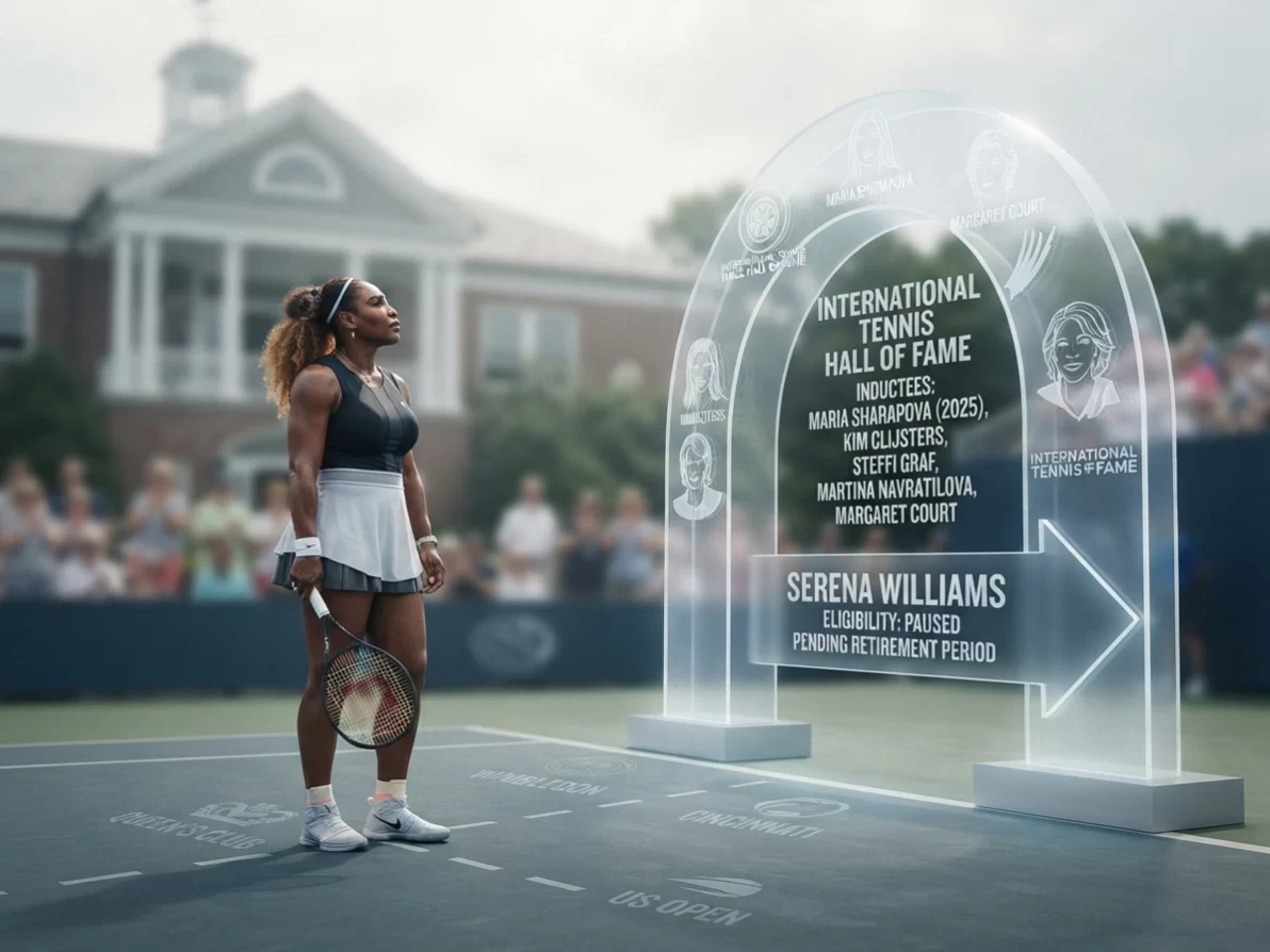 Serena Williams delays Hall of Fame eligibility following competitive tennis comeback