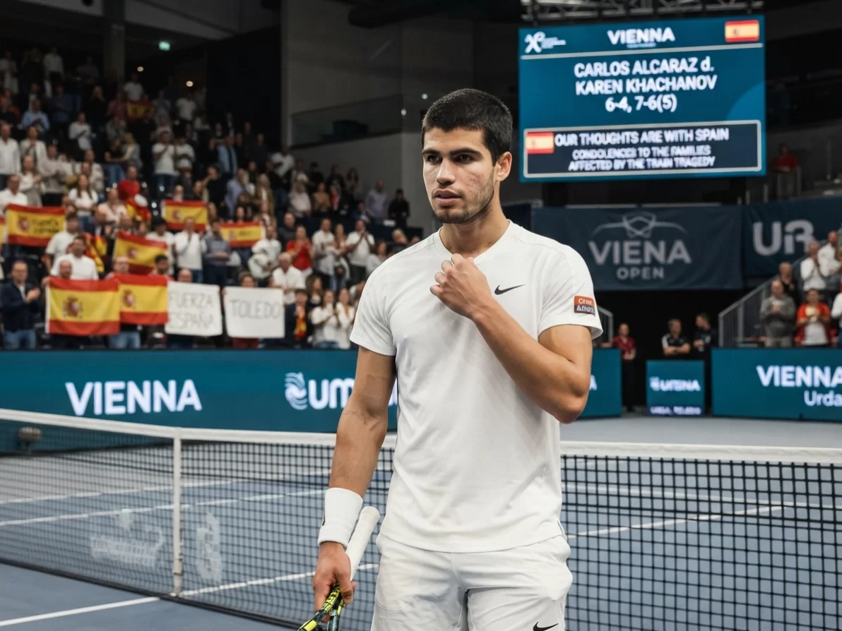 Carlos Alcaraz shares heartfelt condolences after fatal train collision in Spain
