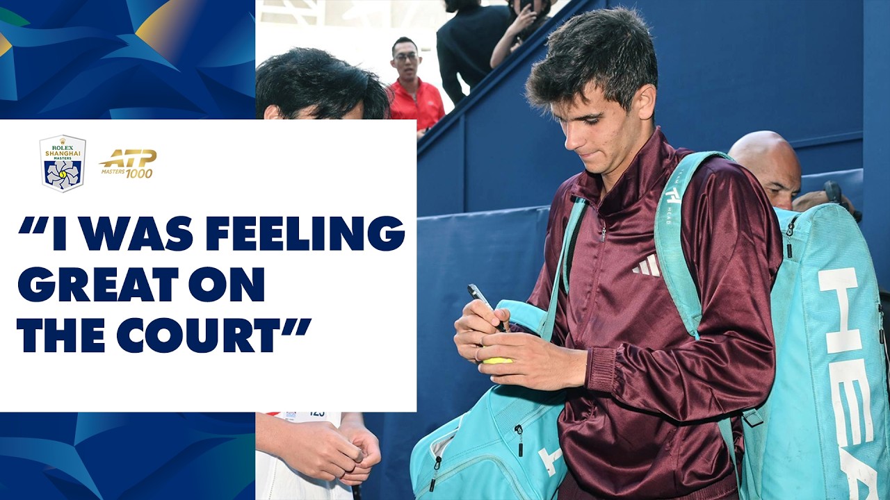 Rafael Jodar rallies past Casper Ruud to reach Shanghai semifinals